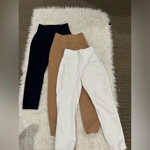 Express high waisted work pants bundle, size xs